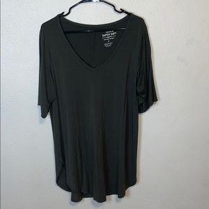 Torrid Size 2 Olive Green Super Soft Knit Tunic